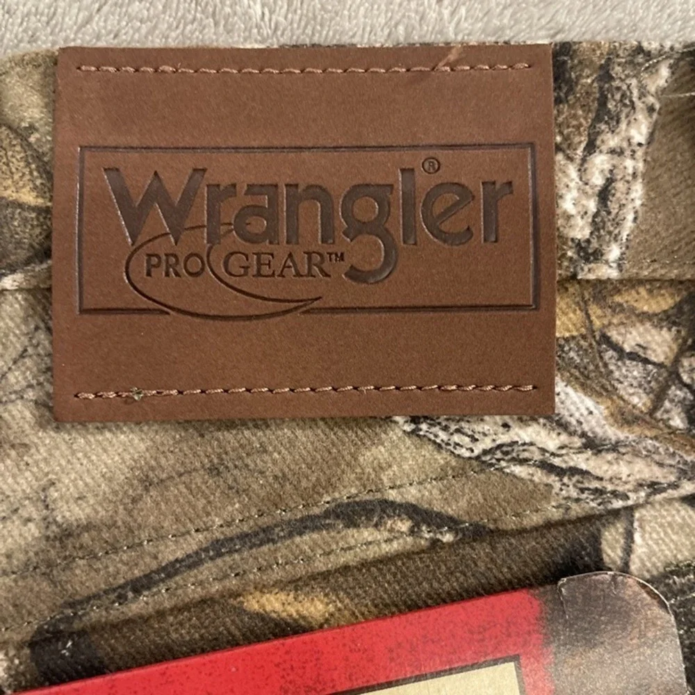 Wrangler ProGear Series Mens 40x34 Realtree Xtra Camouflage Jeans PG001AX Cotton